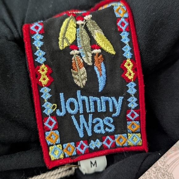 Johnny Was NWT Black and Copper Sequin Pants - Picture 5 of 16